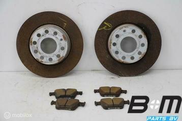 Set schijven + blokken achterzijde VW Golf 7 1K0615601AA beschikbaar voor biedingen