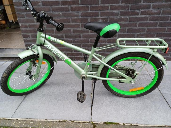 kinderfiets Amigo Sports 18 inch, Fietsen en Brommers, Fietsen | Kinderfietsjes, Zo goed als nieuw, 16 tot 20 inch, Ophalen
