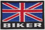 Union Jack Biker stoffen opstrijk patch embleem #3, Motoren, Accessoires | Stickers