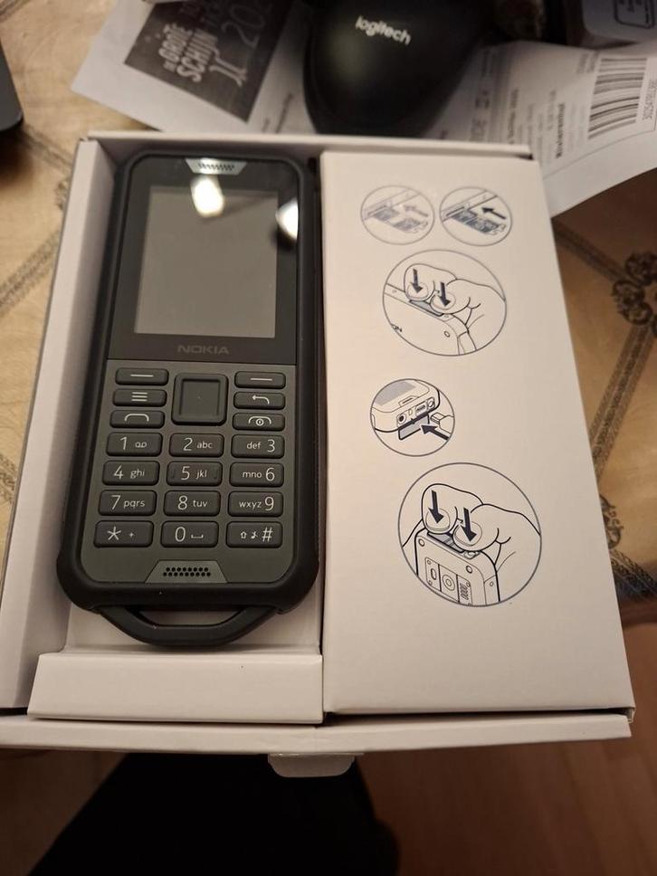 Nokia 800 4G Tough, Telecommunicatie, Mobiele telefoons | Nokia, Zo goed als nieuw, Zonder abonnement, Zonder simlock, Klassiek of Candybar