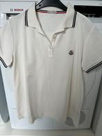 Polo Moncler nieuw, Wit, Moncler, Maat 42/44 (L), Nieuw