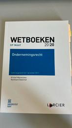 Wetboeken - Ondernemingsrecht - Kristof Maresceau, Boeken, Studieboeken en Cursussen, Ophalen of Verzenden, Gelezen, Hoger Onderwijs
