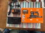 Worx schuurmachine + oplader + 1,5Ah batterij, Ophalen of Verzenden, Nieuw