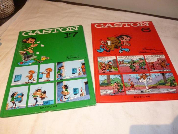 2 livres BD GASTON Dupuis par Franquin, Livres, BD, Enlèvement ou Envoi