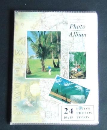 Leeg fotoalbum 24 foto's beschikbaar voor biedingen