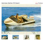 Jeanneau djerba 470, Watersport en Boten, Speedboten, Ophalen, Geen motor, Gebruikt, 70 tot 120 pk