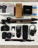 Te koop beginnersset fotografie!, Audio, Tv en Foto, Fotocamera's Digitaal, Ophalen, Zo goed als nieuw, Spiegelreflex, Canon
