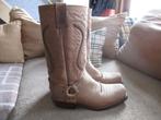 leren cowboylaarzen SANCHO, Neuf, Beige, Enlèvement, Bottes hautes