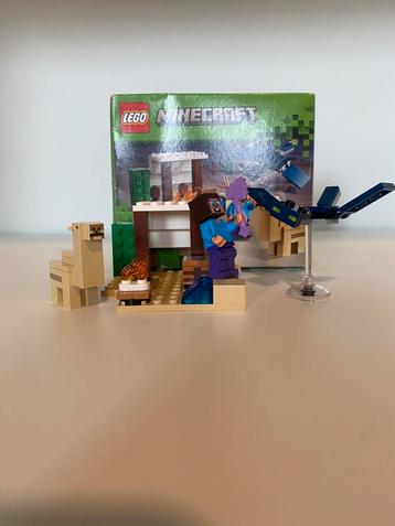 Lego minecraft: Steve's woestijnexpeditie beschikbaar voor biedingen