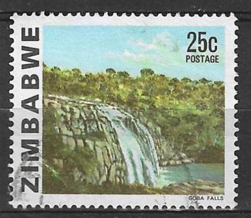 Zimbabwe 1980 - Yvert 12 - Waterval van Goba - 25 c. (ST), Postzegels en Munten, Postzegels | Afrika, Gestempeld, Zimbabwe, Verzenden