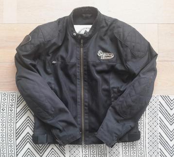 Segura Walt Vintage style motorjas textiel - Zwart - Maat XL beschikbaar voor biedingen