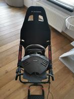 Playseat Challenge racestoel + Stuur met pedalen + GT7, Enlèvement, Comme neuf
