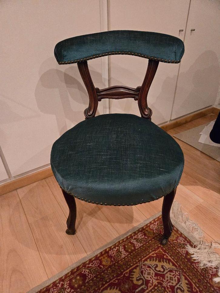 Bidstoel, Antiek en Kunst, Antiek | Meubels | Stoelen en Sofa's, Ophalen