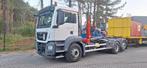 MAN TGS 26.400 containersysteem 210.000km, Auto's, Stof, MAN, Wit, Diesel