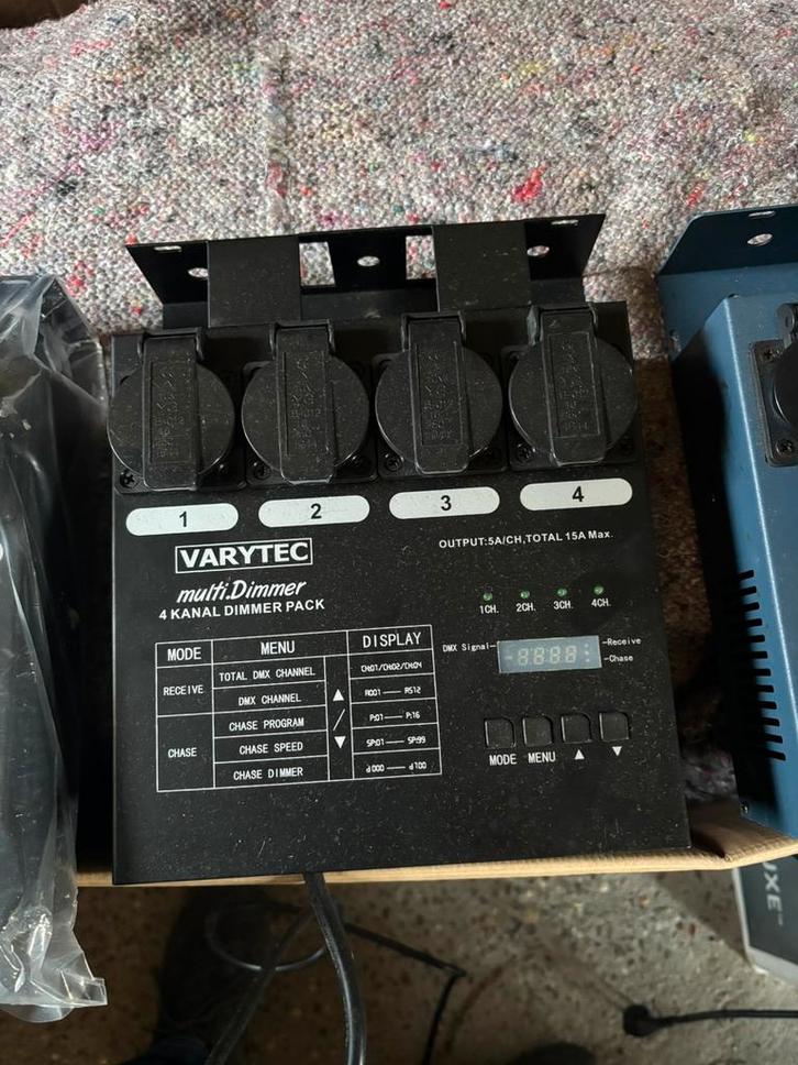 Botex MPX 405 dimmer drie stuks, Musique & Instruments, Effets, Neuf, Enlèvement