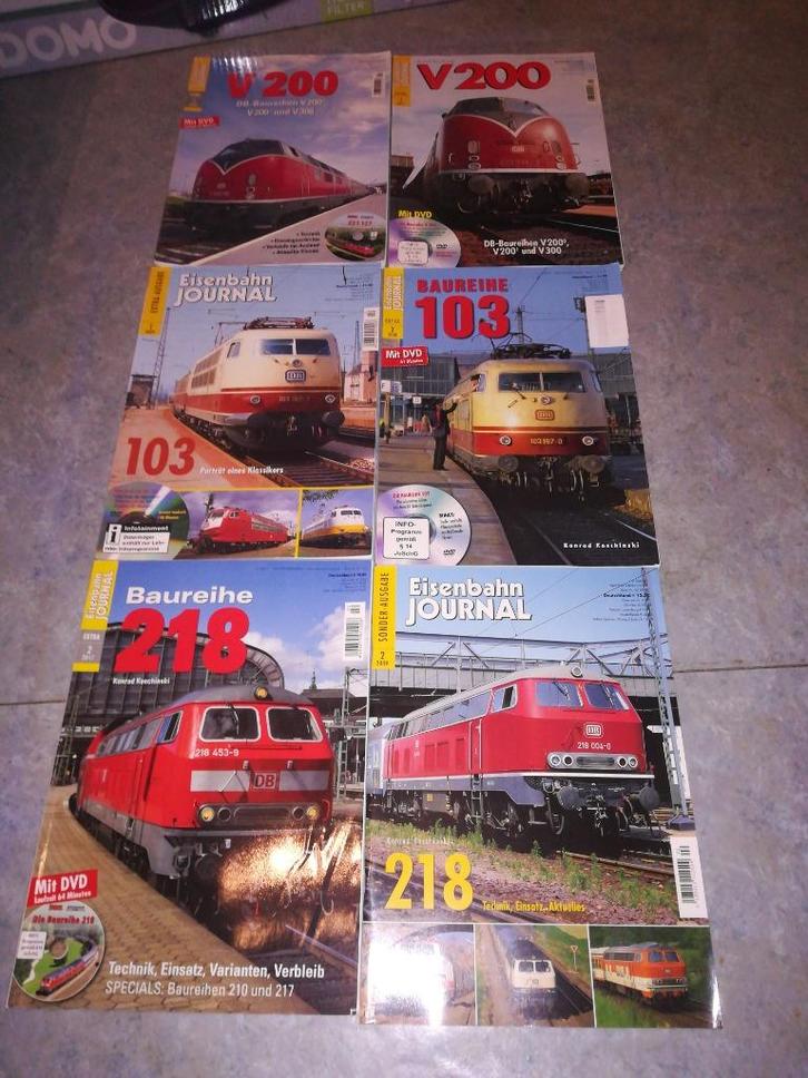 6 Eisenbahn Journal „EXTRA” of om uit te kiezen, Hobby en Vrije tijd, Modeltreinen | H0, Zo goed als nieuw, Boek, Tijdschrift of Catalogus