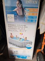 Zwembad Intex 400x200x100cm., Ophalen, Zo goed als nieuw