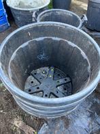 grote plantenkuip boomcontainer 45 x 38 cm, 40 cm ou plus, Rond, Comme neuf, Synthétique