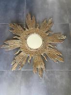 Oude vintage zonnespiegel van lood, Ophalen of Verzenden, Rond, Minder dan 50 cm, Minder dan 100 cm