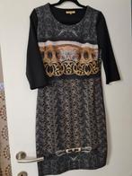 Kleedje zwart grijs goud maat m, Kleding | Dames, Jurken, Ophalen of Verzenden, Gedragen, Maat 38/40 (M), Zwart