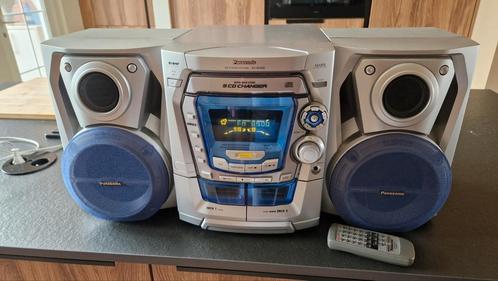 Système stéréo HiFi Panasonic SA-AK200 120W changeur de 5 CD, TV, Hi-fi & Vidéo, Chaîne Hi-fi, Utilisé, Enlèvement