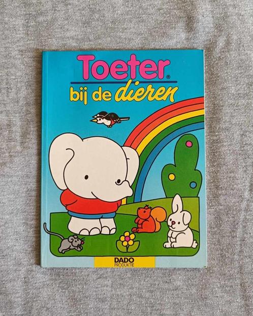 Boek - Toeter bij de dieren - Dado Produktie - €2, Boeken, Kinderboeken | Kleuters, Gelezen, Fictie algemeen, 5 of 6 jaar, Jongen of Meisje
