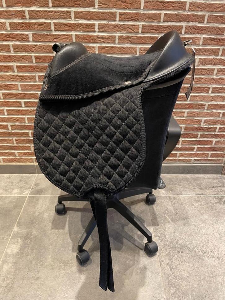 Harry's Horse Zadel Bambino Zwart +singel,steigbeugel,riemen, Dieren en Toebehoren, Paarden en Pony's | Zadels, Nieuw, Ophalen