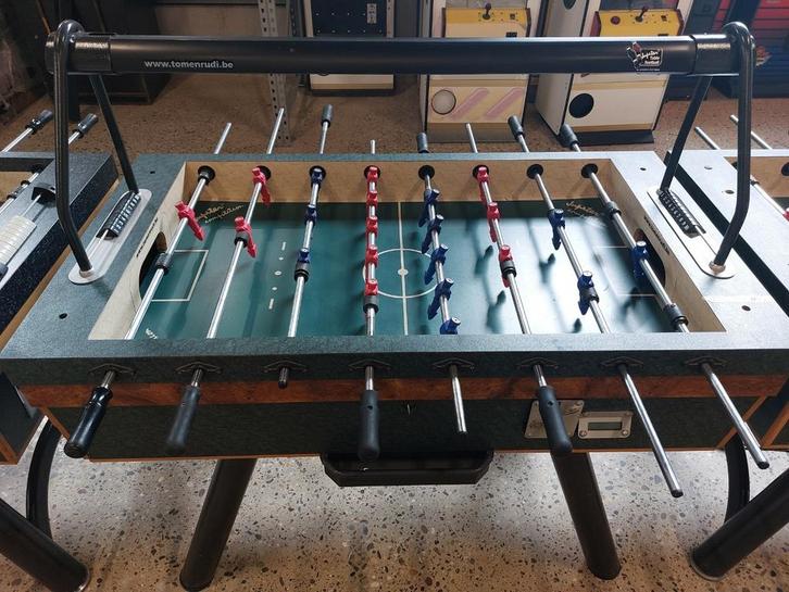 Tafelvoetbal / voetbaltafel / kicker Goldstar Eurosoccer, Kinderen en Baby's, Speelgoed | Voetbaltafels, Gebruikt, Ophalen