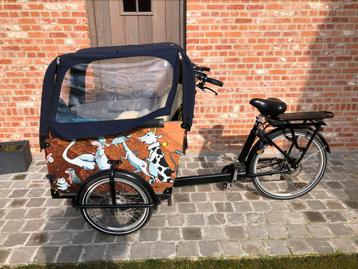 Leuke elektrische babboe big bakfiets, 4 kinderen of meer, Gebruikt, Elektrisch, Ophalen