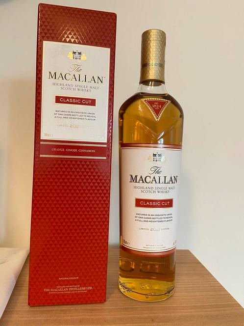 Macallan Classic Cut 2021, Verzamelen, Wijnen, Nieuw, Ophalen of Verzenden