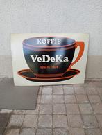 Reclame bord  vedeka koffie, Reclamebord, Gebruikt, Ophalen