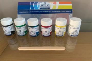 Talens Plakkaatverf 6 geassorteerde primaire kleuren beschikbaar voor biedingen