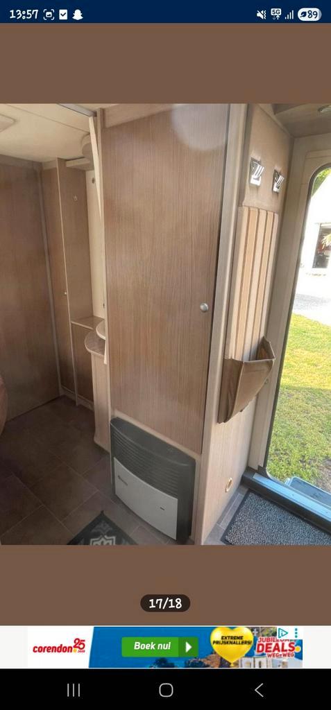 Caravan burstner averso 460ts, Caravans en Kamperen, Caravans, Particulier, Airco, Mover, Ophalen