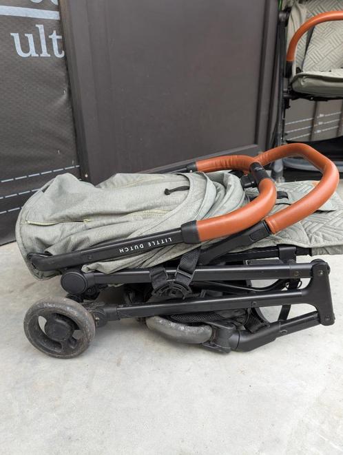 2x little dutch buggy comfort Grey, Kinderen en Baby's, Buggy's, Gebruikt, Overige merken, Verstelbare rugleuning, Zonnekap, Ophalen