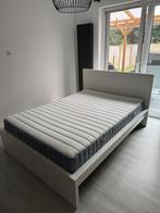 IKEA Malm bed !! Moet dringend weg !!, Huis en Inrichting, Slaapkamer | Bedden, Ophalen, Overige kleuren, Tweepersoons, 140 cm