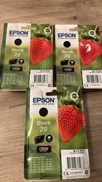 Nieuw. 3x Epson 29XL black, Nieuw, Cartridge, Epson, Ophalen of Verzenden