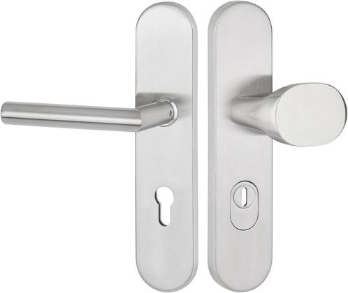 RVS veiligheidsbeslag buitendeur, asafstand 72 mm, Doe-het-zelf en Bouw, Hang- en Sluitwerk, Nieuw, Inox, Ophalen of Verzenden
