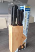 Messenblok, Huis en Inrichting, Keuken | Bestek, Verzenden, Zo goed als nieuw