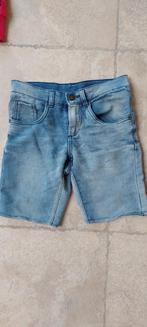 Stoere stretch jeans short mt 146, Kinderen en Baby's, Kinderkleding | Maat 146, Ophalen of Verzenden, Gebruikt, Jongen, Broek