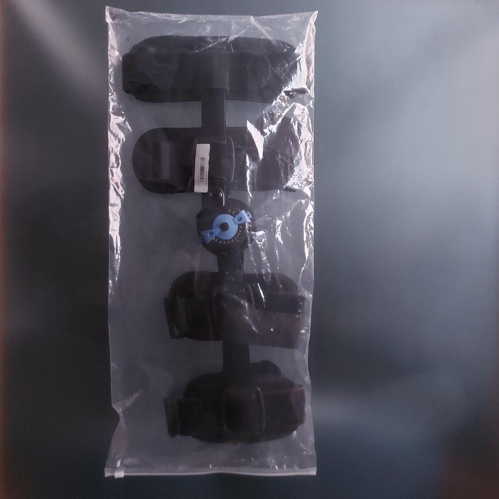 Grote regelbare kniebrace met precies regeling,Lengte50-60cm, Diversen, Braces, Zo goed als nieuw, Ophalen of Verzenden