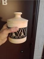 Pot en ceramique avec couvercle vintage, Antiquités & Art, Enlèvement ou Envoi