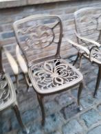 Gegoten aluminium tuinstoelen, Ophalen of Verzenden, Aluminium