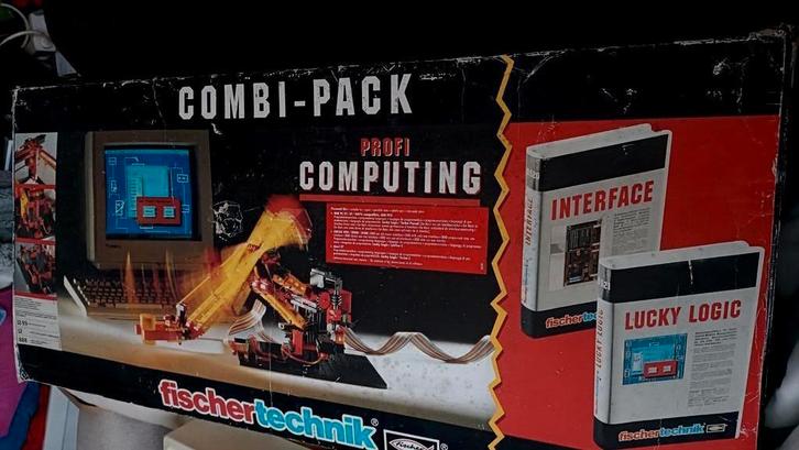 Vintage Fischer Technik combi-pack computing, Games en Spelcomputers, Spelcomputers | Overige, Gebruikt, Ophalen