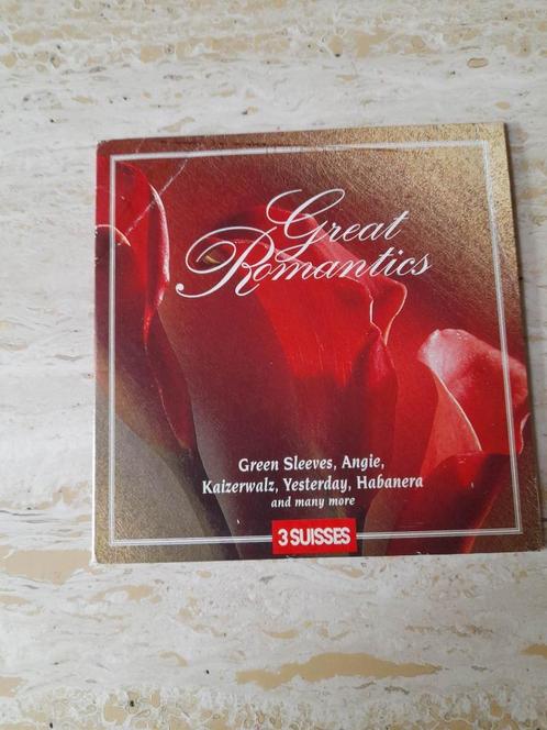 DD ' Great Romantics' - 3 Suisses, CD & DVD, CD | Compilations, Comme neuf, Classique, Enlèvement ou Envoi