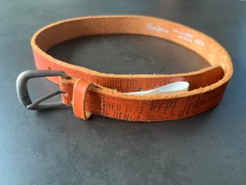 Pepe Jeans bruine riem maat medium. Perfecte staat. beschikbaar voor biedingen