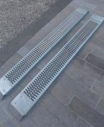 Twee gegalvaniseerde oprijplaten, 21x190, Ophalen, Zo goed als nieuw