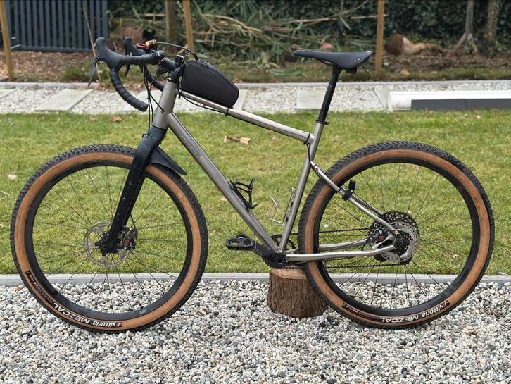 Chiru Kegeti Titanium bike Uniek!!, Fietsen en Brommers, Fietsen | Mountainbikes en ATB, Zo goed als nieuw, Heren, Overige merken