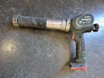 Kitpistool op batterijen METABO, Ophalen, Gebruikt