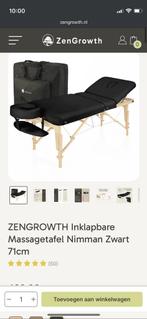 Massagetafel met toebehoren, Sport en Fitness, Massageproducten, Ophalen, Gebruikt, Massagetafel