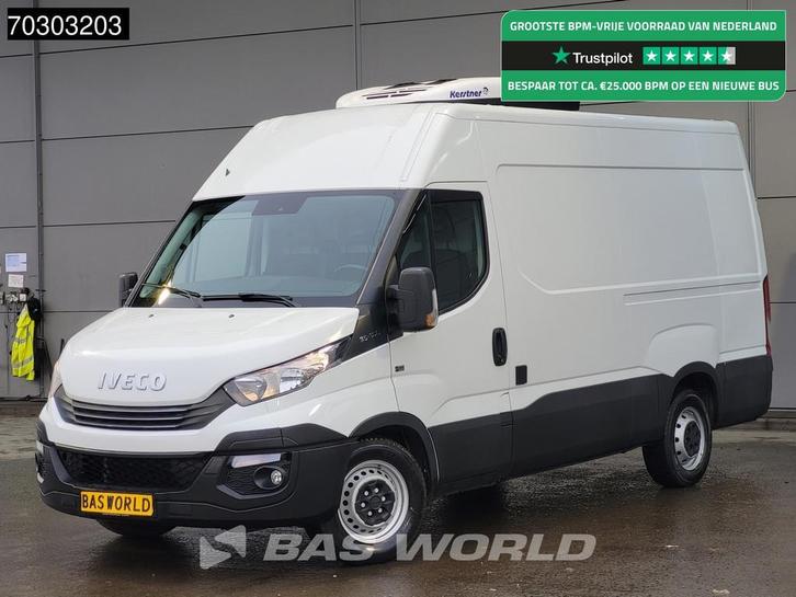 Iveco Daily 35S16 Automaat Koelwagen Kerstner 230v Stekker L, Auto's, Bestelwagens en Lichte vracht, Bedrijf, Te koop, Airconditioning